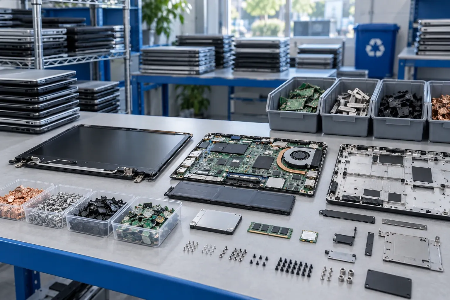 Computer & laptop recycling