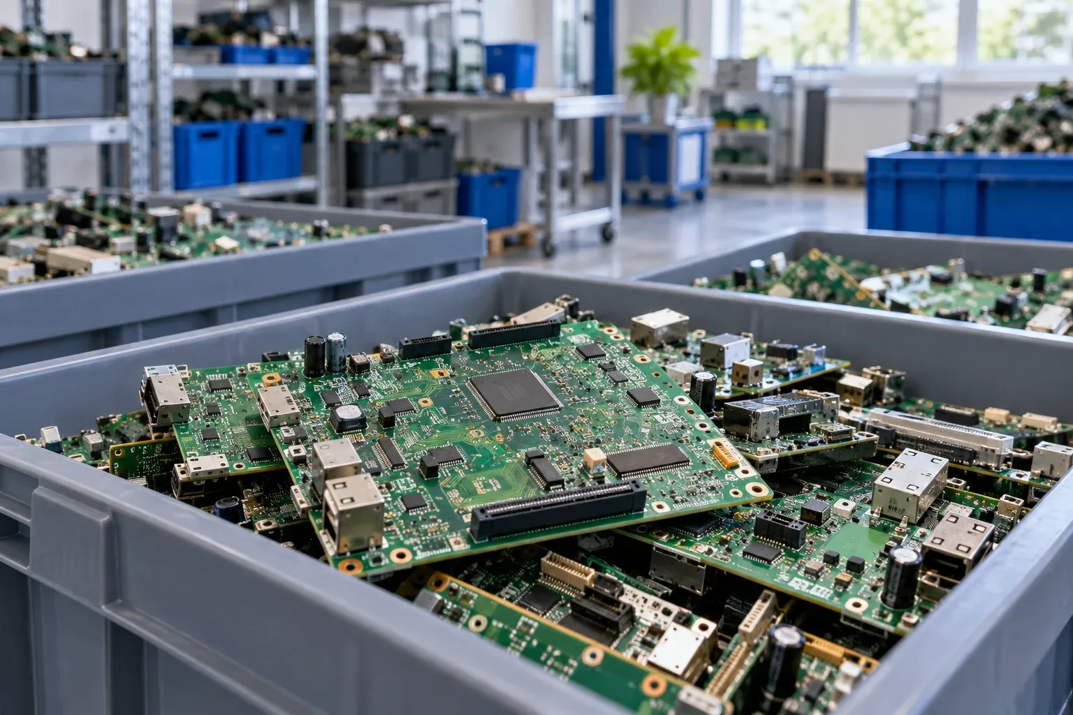 PCB recycling